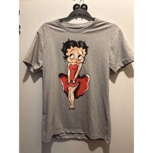 Betty Boop Grey T Shirt Child Size Small